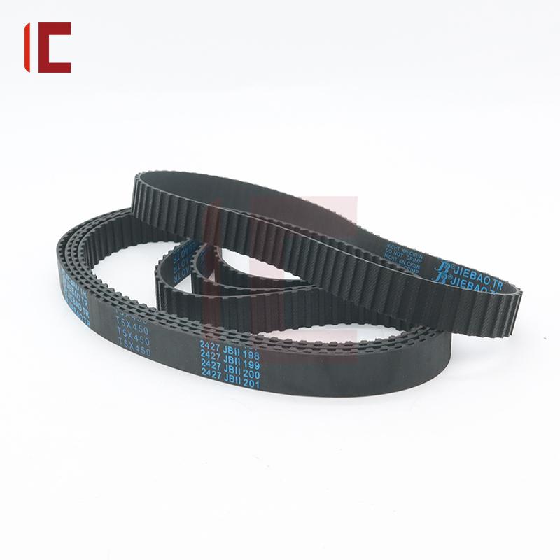T5 Timing Belt Length 135mm To 475mm Trapezoidal Tooth Belt T5 10mm 15mm T5 Belt 20mm 25mm T5 Timing Pulley Belt T5 Rubber Belt