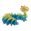 1Pcs 19Cm 3D Printed Long Tailed Squirrel Joint Movable Toy Ornament Creative Figurine Car Desktop Decorations Crafts Ornament