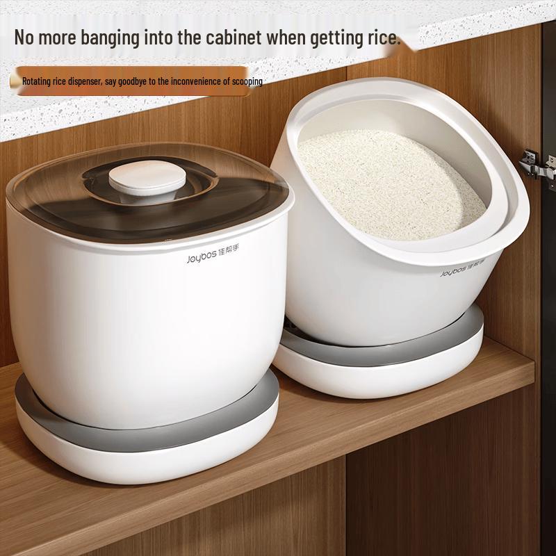 Jia Bangshou Rotating Food-Grade Rice & Grain Dispenser