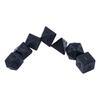 Family Game Role Playing Game Educational Toy Black RPG Dice Set Polyhedral Dice Number Dices Kit