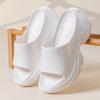 Super Thick-bottomed Cool Slippers Summer Indoor Home Non-slip and Deodorant Outer Wear Fashionable Height-increasing Cool Slippers