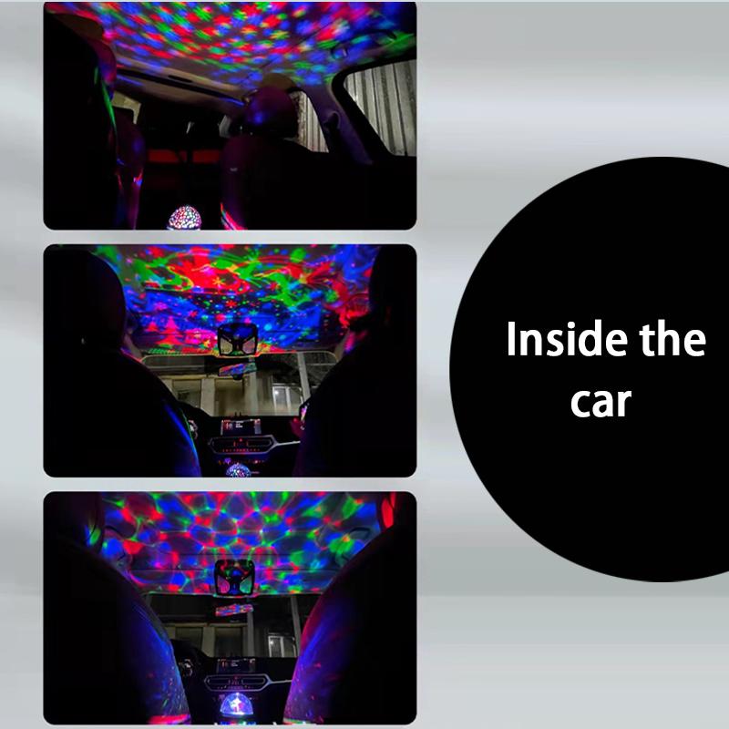 Led Aurora Starry Projection Lamp Water Ripple Disco Light Romantic Atmosphere For All Seasons