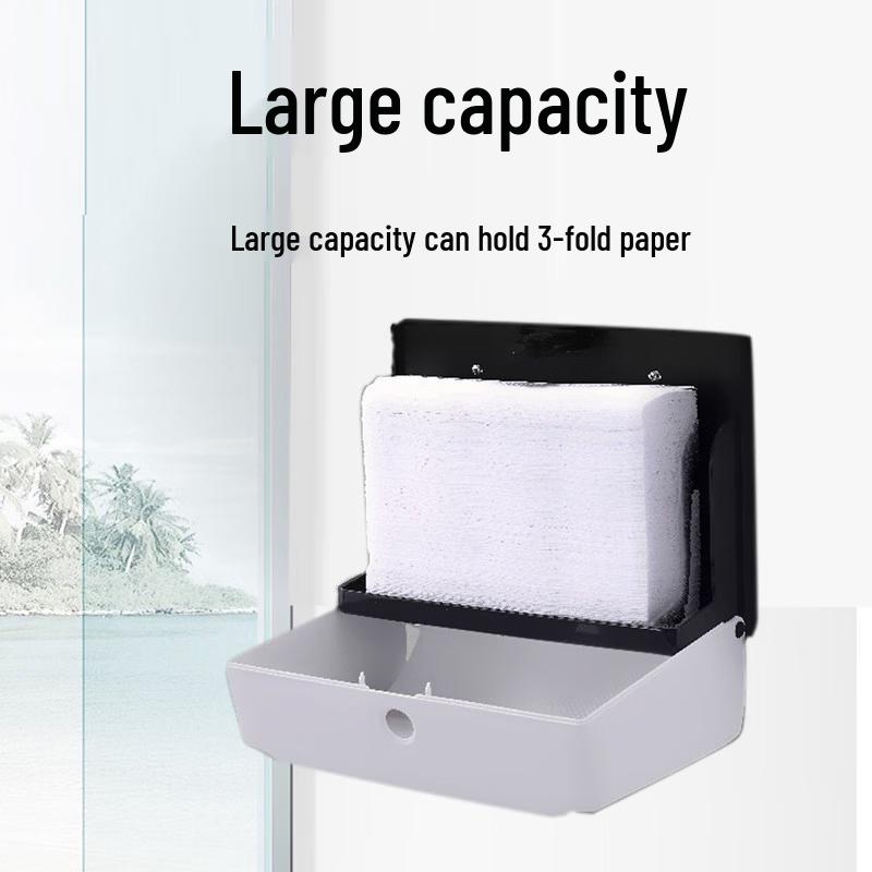 Wall-Mounted Punch-Free Waterproof Tissue Dispenser