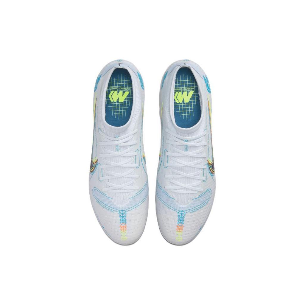 Nike Mercurial Vapor 14 Pro Comfortable Fit AG (Rubber Short Studs) Fabric Shock Absorption Anti-Slip Wear-Resistant Soccer Shoes DJ2845-054