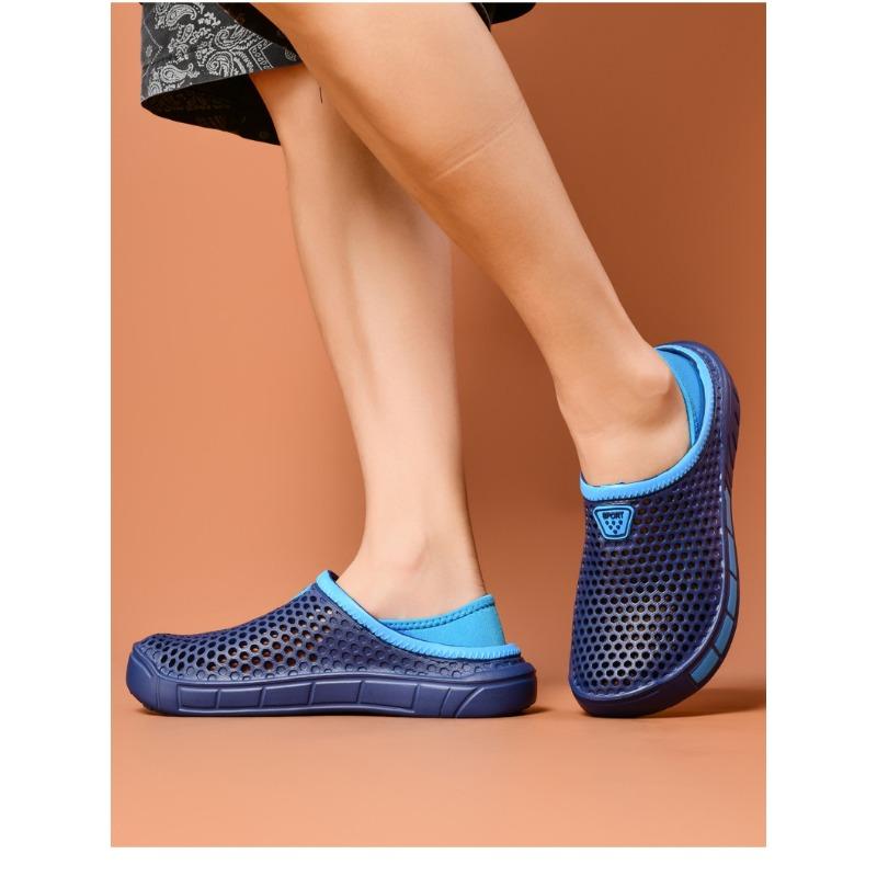 Atmungsaktive EVA-Clogs für Herren, leichte Strand-Freizeitschuhe zum Hineinschlüpfen mit