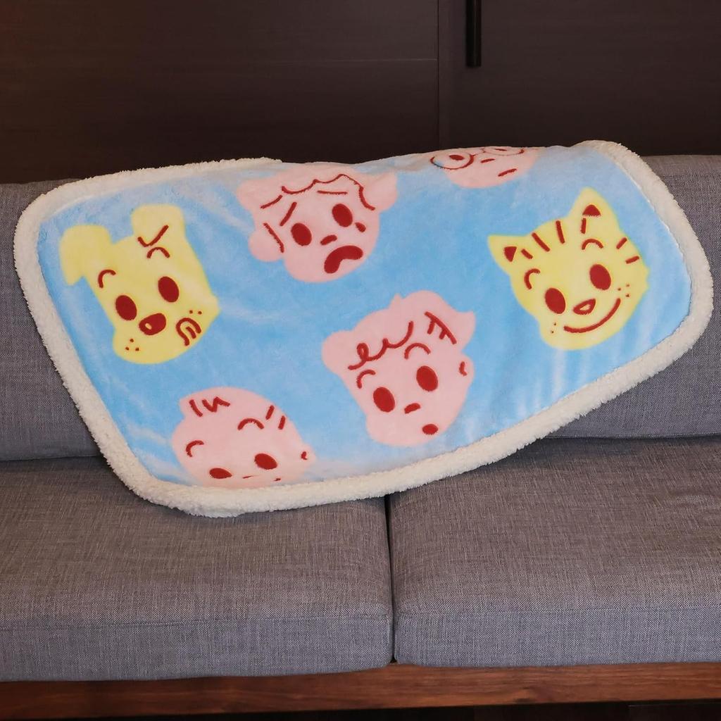 Marushin OSAMU GOODS Boa Fancy Fluffy Sheepskin Stylish Cold Weather 0815004400 Throw, Cute, Boa, Item,