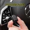 8/6/4PCS Concealed Multi Functional Rear Seat Backrest Creative Small Hook Adhesive Hook Universal Hook