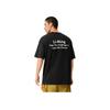 Li Ning Sports Lifestyle Series High Street American Vintage Casual Simple Letter Solid Color Round Neck Pullover Short Sleeve T-Shirt AHSV283-3