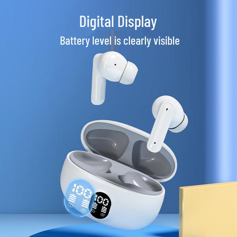 895B In-Ear True Wireless Bluetooth Headset: Ideal for Running, Features Ultra-Long Battery Life, Noise Reduction, and High-Power Audio.