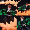 9L3D Tištěné Anime One Piece Naruto Demon Slayer Dummy13 Lucky T13 Pohyblivé Měnící Tvar Akční Figurky Figurína Hračky Sběratelské