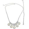 Bridal Pearl Necklace Banquet Dress Rhinestone Earrings Bracelet Ring Four-Piece Set Jewelry Dress