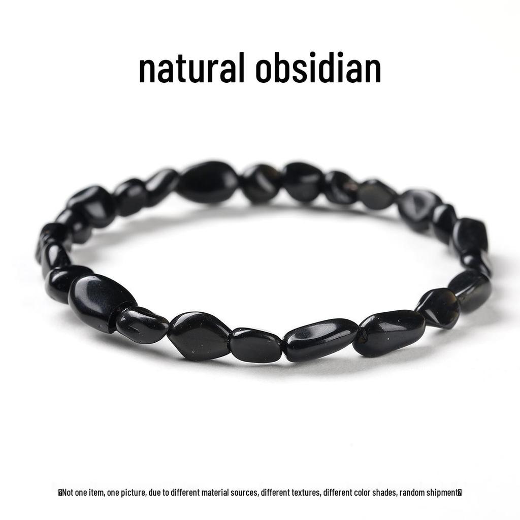 Pulsera Elástica de Chips de Ágata de Siete Colores de Jingdong