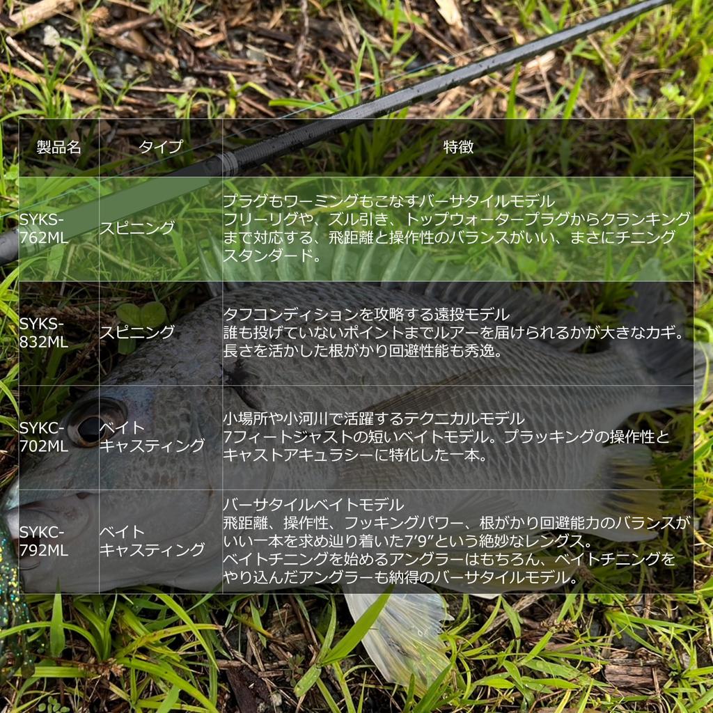 Abu Garcia SaltyStyle Kurodai SYKS-762ML 2-Piece Fishing Rod for Black Porgy and Yellowtail