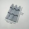 1pc Minimalist Dart Display Rack Wall Mount Holds 9 Darts Sturdy Polypropylene for Home Game Room Gift for Players