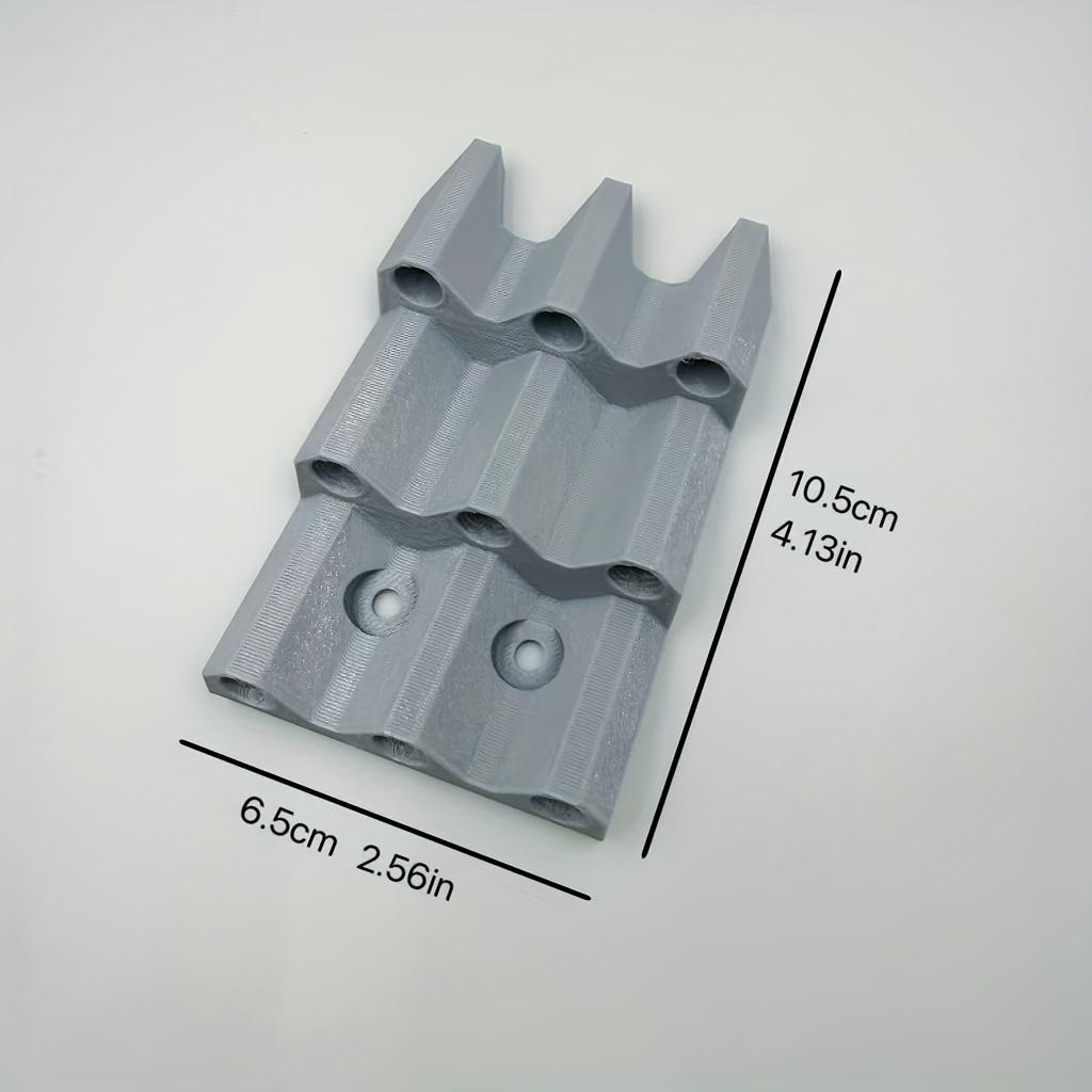 1pc Minimalist Dart Display Rack Wall Mount Holds 9 Darts Sturdy Polypropylene for Home Game Room Gift for Players