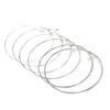 High Carbon Steel Nickel 6pcs Electric Guitar Strings 009 042 Inch Hex Core Wrap Professional Studio Stage Heavy Duty Long Life Bright Tone