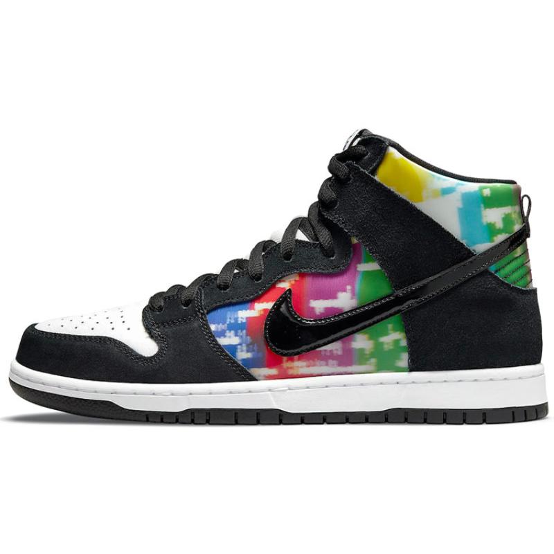 Nike Sb Dunk High 'TV Signal' Skateboard Shoes CZ2253-100