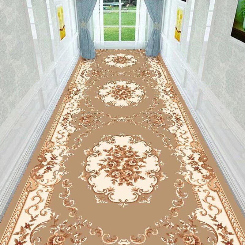 Nordic Villa Antislip Stairs Carpet Hallway Rug Washable Doorway Mat Custom Passageway Carpets Home Decoration Long Runners Rugs