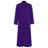 Fantasy Priest Cosplay Costume For Halloween Party With Long Robe For Adults
