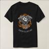 American Motorcycle HD Skull Shovelhead Vtwin Engine Biker TShirt 100 Cotton ONeck Short Sleeve Summer Casual Mens Tshirt