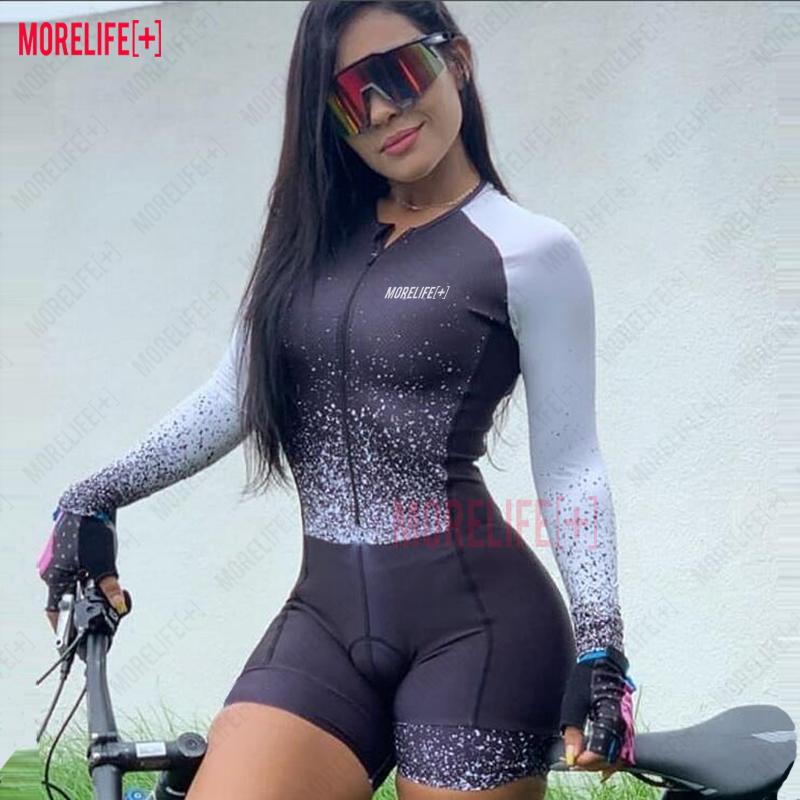 Women's Clothing Triathlon Cycling Jersey Outdoor Sportswear Bicycle Clothes One Piece Jumpsuit Macaquinho Ciclismo Feminino