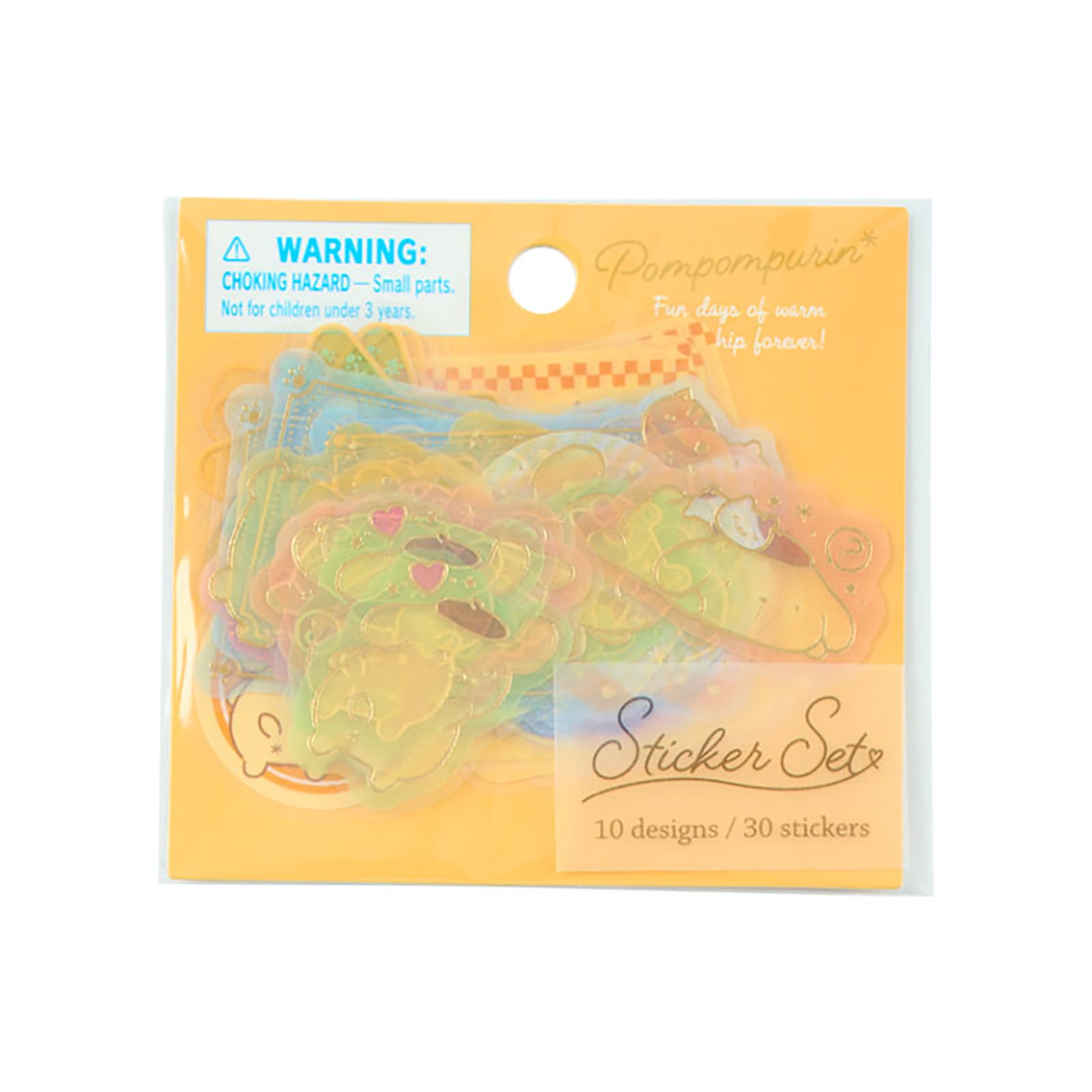 

Sanrio Pompompurin Sticker Set 437174