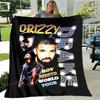 Rapper Drake Coperte Stampate 3D Calda Coperta in Flanella Morbida e Accogliente Coperte da Viaggio Fodere per Letto Regalo di Compleanno
