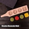 Chocolate Baking Kitchen Wooden Moon Cake Mould Cookie Stamp Mooncake Mold Ma'amoul Form