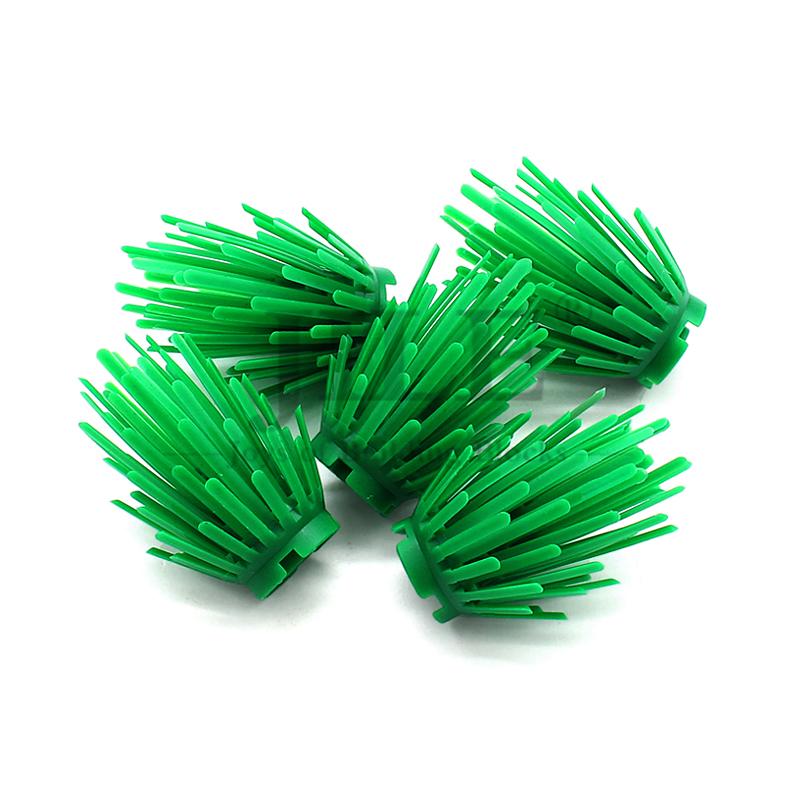 30 szt. Moc Roślina Kolczasty Krzew 2x2x4 Klocki 6064 Trawnik Ogrodowy DIY Klocki Kompatybilne z Kwiatami Drzewami Dżunglą Części Zabawki