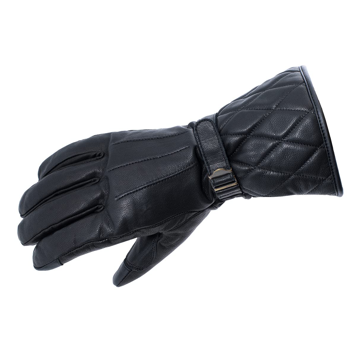 

KOMINE Neo Retro Electric Heated Cycling Unisex Large EK-218 Gloves, Adult, Black, чёрный