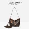 Borsa sottobraccio da donna 2026 nuova, grande capacità, retrò, borsa tote versatile, borsa a tracolla singola, borsa per la mamma