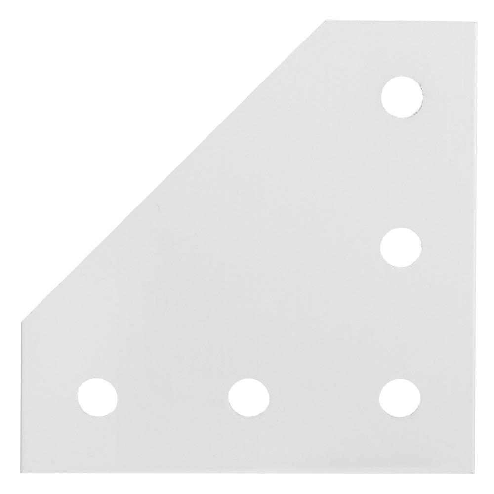 4pcs Reinforcement Plate L Shape Corner Bracket Joining Plate Outside  For 2020 Aluminum Profile