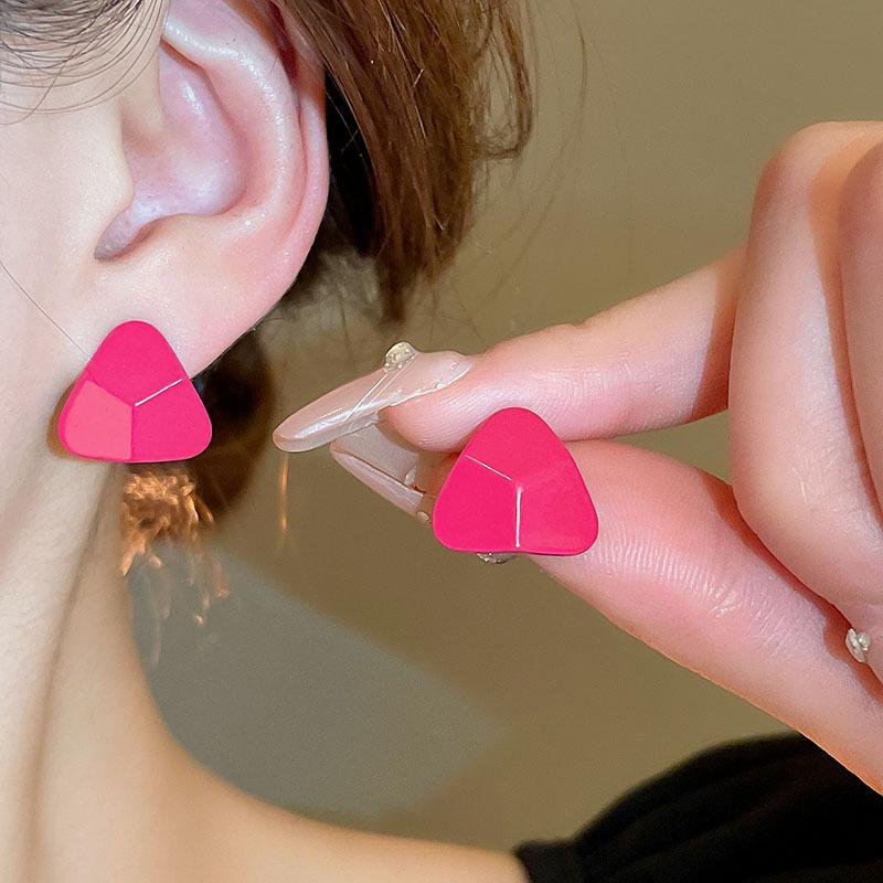 Супер фея атмосфера сетка красочные цветы жемчужные серьги Мори универсальные серьги девичье сердце милые и свежие серьги