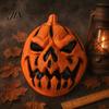 Eye Catching Party Mask Halloween Pumpkin Mask, 3D Spooky Jack O Lantern for Cosplay Party, Lightweight Scary Ghost Face Breathable Adults Kids, Trick