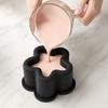 Flower Shaped Single Cavity Silicone Mold for Mousse Cake Baking Candle Plaster Resin Mold Flexible Non Stick French Style