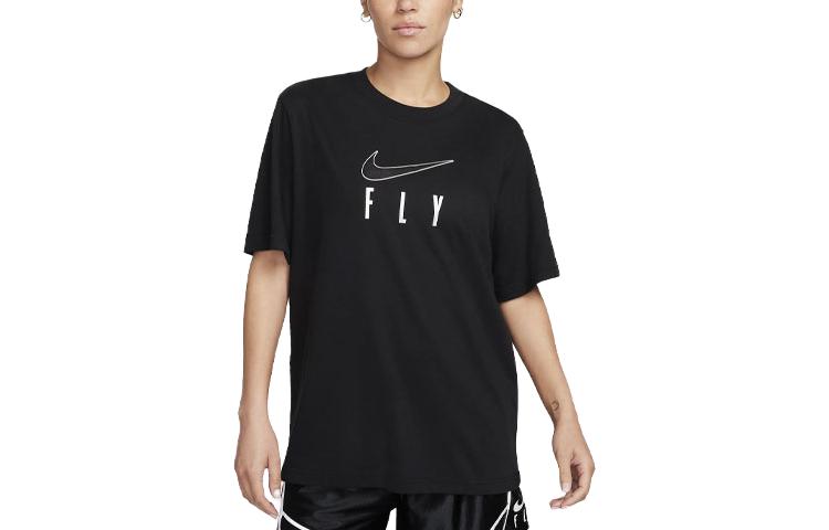 

Nike Drop Shoulder Sleeve Short Sleeved T Shirts Women s Black FN5372-010 S