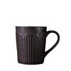 Ceramic Vertical Stripes Retro Supply Niche Ceramic Cup Japanese Creative Coffee Cup Coarse Pottery Water Cup