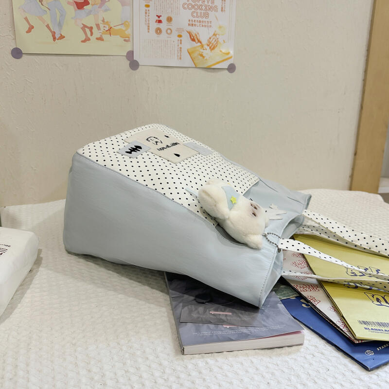 Polar Dot Shoulder Bag Women's Large Capacity Crossbody Bag Student Commuter Book Bag