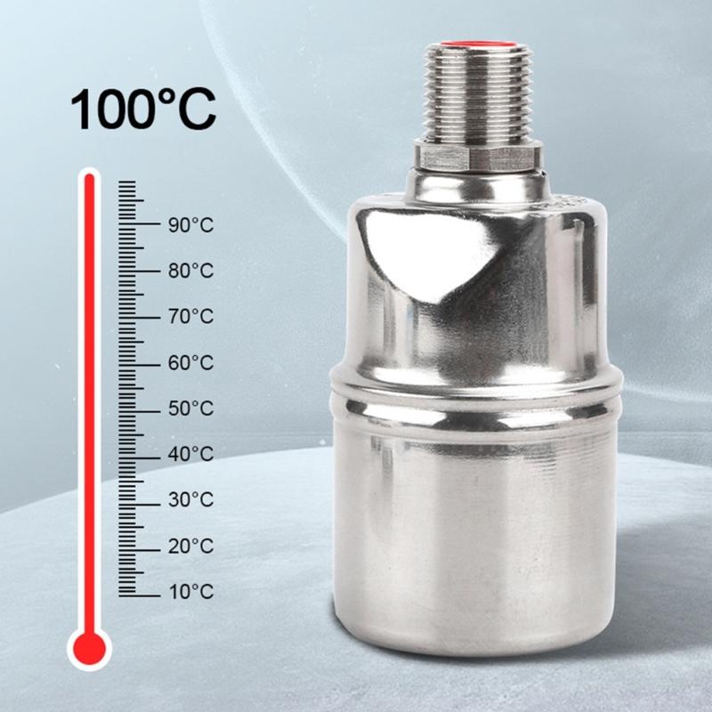 Stainless Steel Float Ball Valves For Water Tanks Automatic Levels Adjustment High Pressures Water Control Float Vales