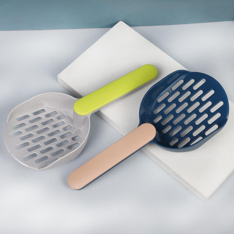 Color Matching Handle Mesh Cat Litter Shovel, Cat Litter Shovel, Cat Shit Shovel, Large Cat Poop Shovel