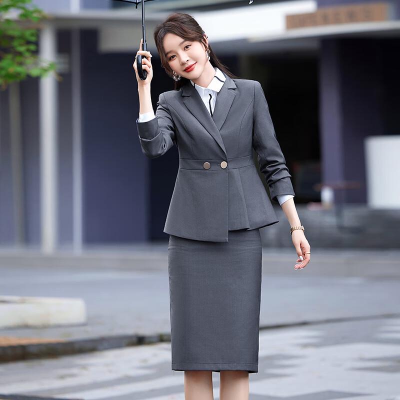 Women's Long Sleeve Professional Suit Set