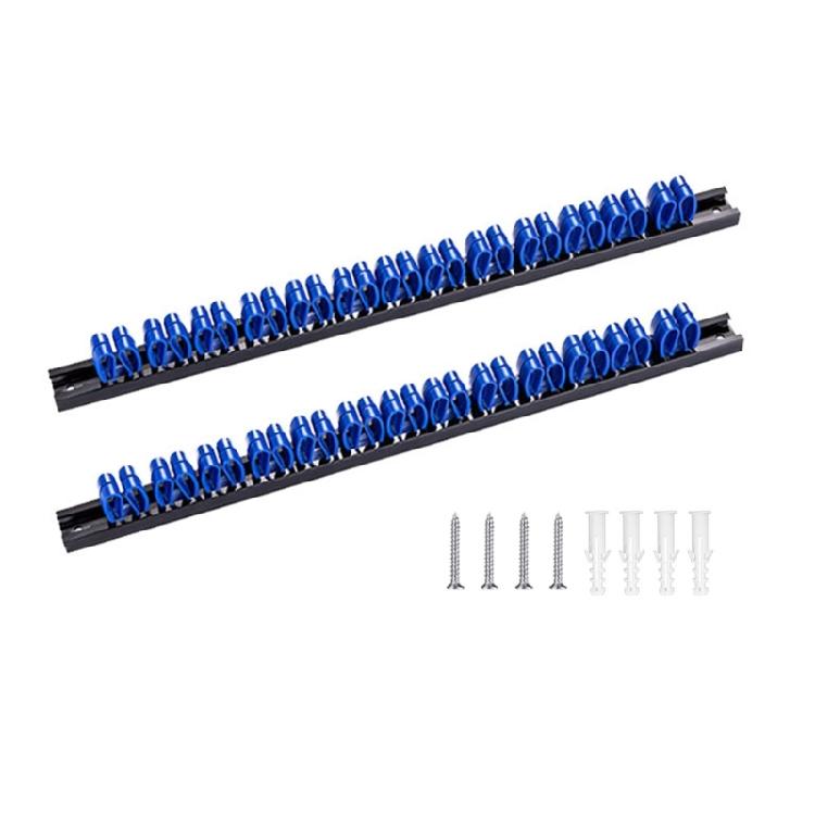 Efficient Tool Display Holder Socket Organizer for Screwdrivers and Wrenches