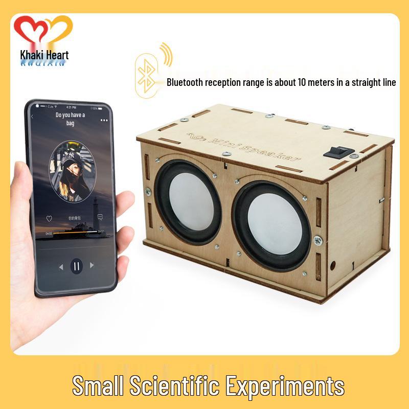 Tech Small Bluetooth Speaker: STEM Science Experiment Kit for Primary School Students