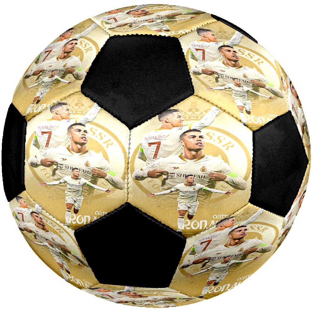 1pc Cristiano Ronaldo Soccer Ball Size 5 Indoor Soccer Ball Fashion Colorful Backyard Game - Great For Sports Fans Gift HE18