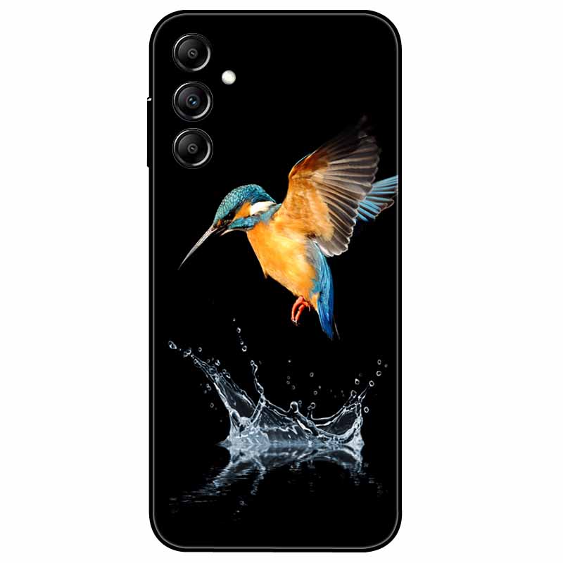 Silicone Phone Case For Samsung Galaxy A54 5G A34 A14 A24 Cover TPU Protective Soft Cat Para Funda for SAMSUNG A54 A 54 Fashion