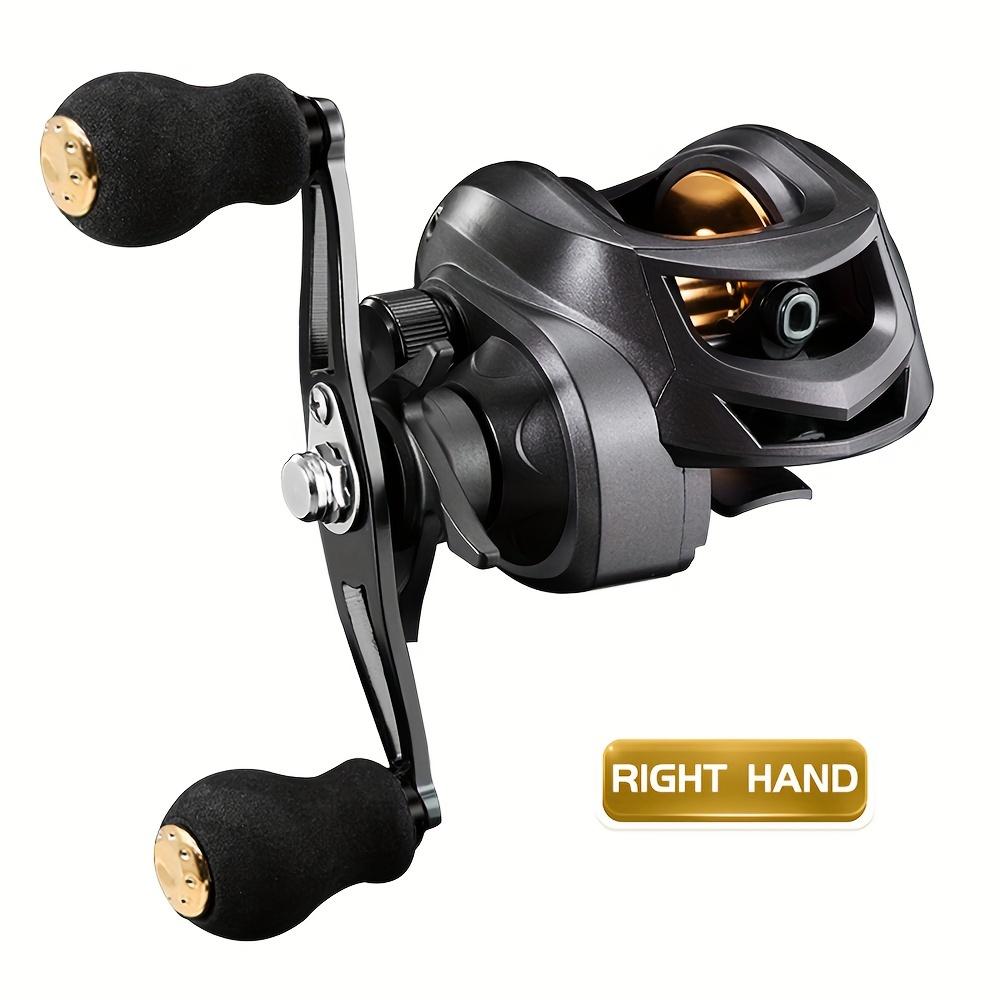 

Рыболовные катушки Катушка для приманки 7 + 1BB с максимальным сопротивлением 8 кг/17,64 фунта из нержавеющей стали, легкая литая катушка для серфинга, инструмент для рыбалки в соленой и пресной воде Right Hand
