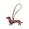 Multipurpose PU Leather Animal Keychain Decoration Dog Key Ring Accessory For Office Commute Or Casual Outings