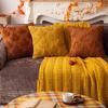 Pumpkin Embroidery Pillowcase, Three-dimensional Pillowcase Cushion Cover, Halloween Festival Decoration Sofa Pillowcase.