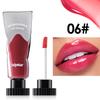 Transparency Lip Glaze, High Shine Mirror Lip Gloss, Highly Pigmented Moisturizing Tinted Lip Glow Oil, Long Lasting Waterproof Liquid Lipstick