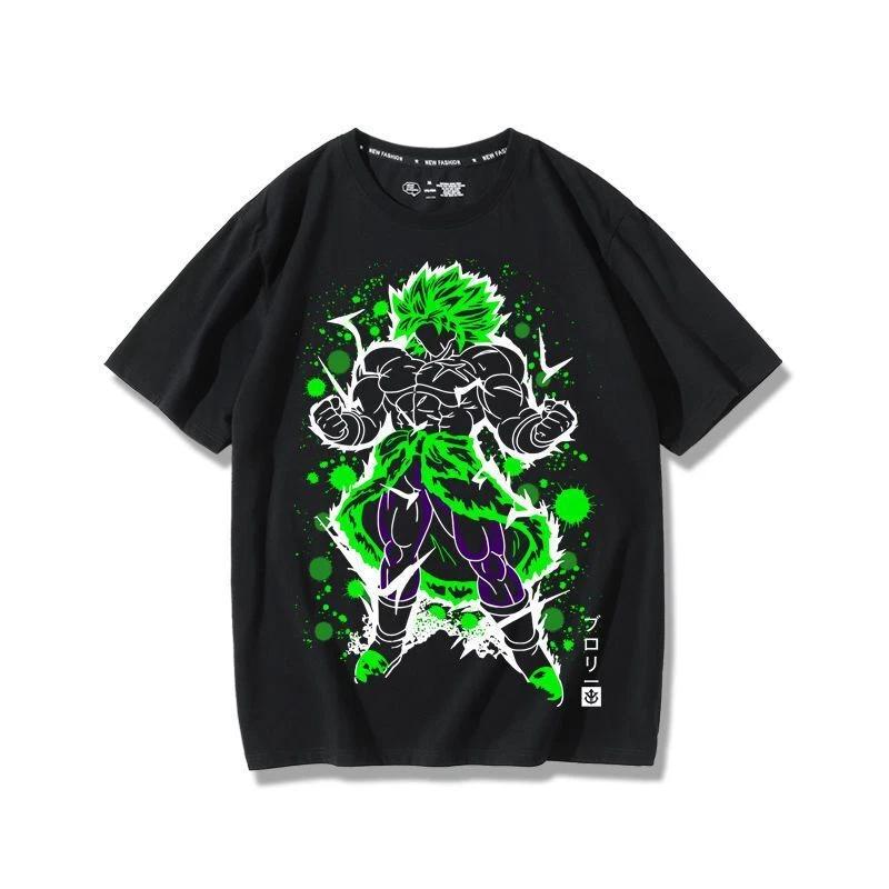 

Dragonball Z Косплей Аниме Манга Футболка Майка Хлопок 3XL